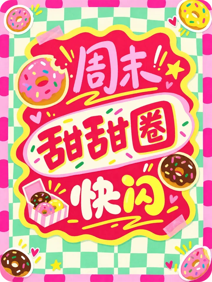 周末甜甜圈快闪
