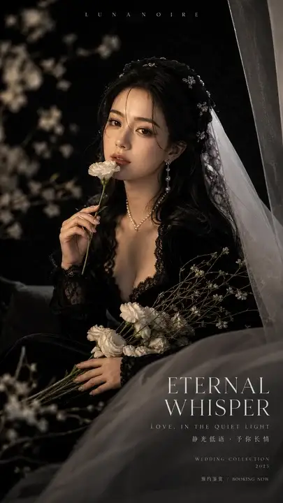 婚纱品牌橱窗海报