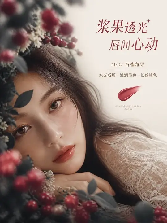 莓果护唇产品详情首屏