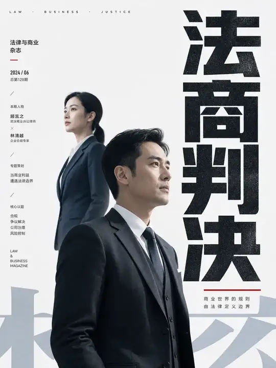 法律杂志双人封面