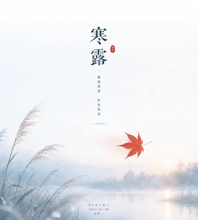 寒露清晨