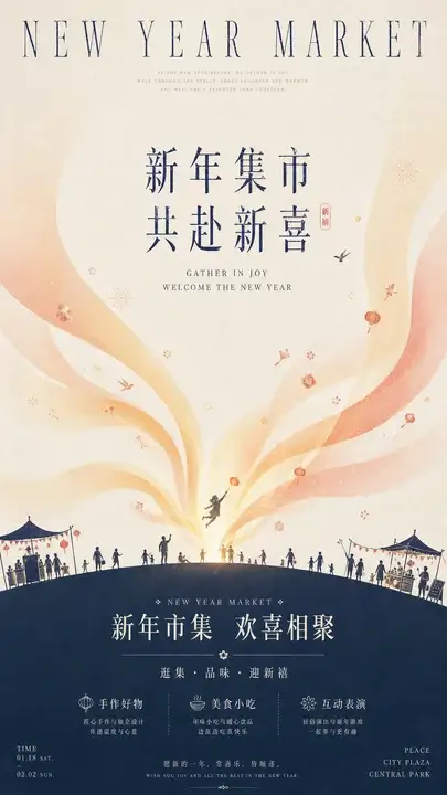新年市集活动