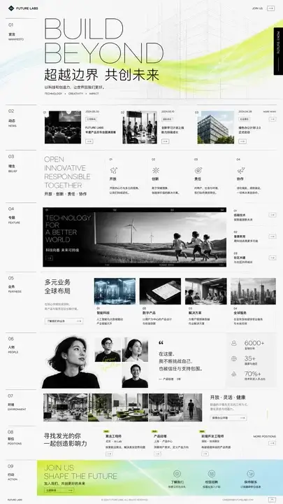 社会招聘品牌长页