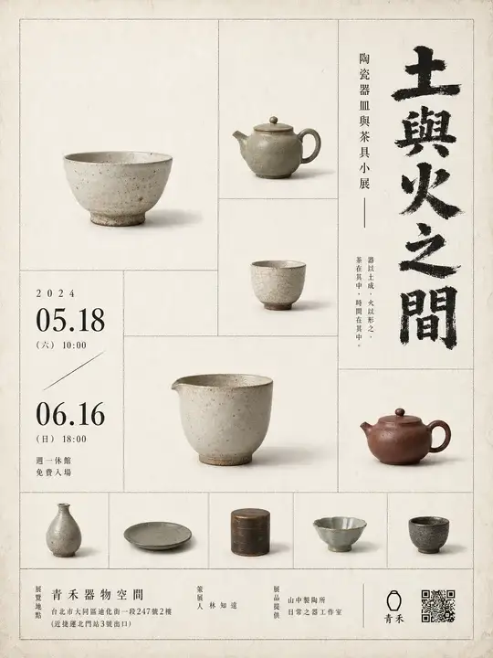 陶瓷器物展
