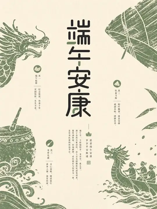 端午节海报