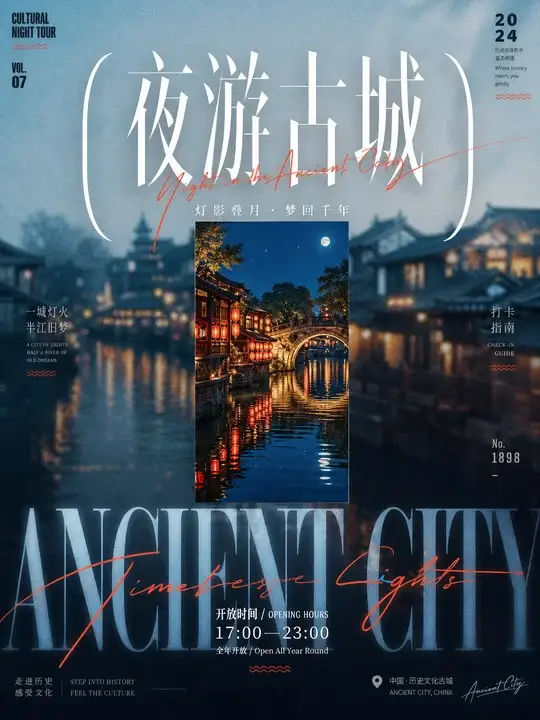 古城夜游