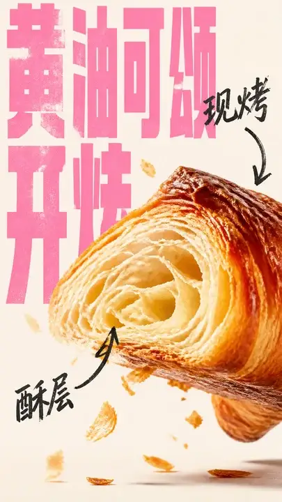 黄油可颂