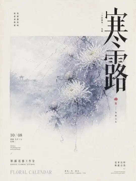 寒露花历