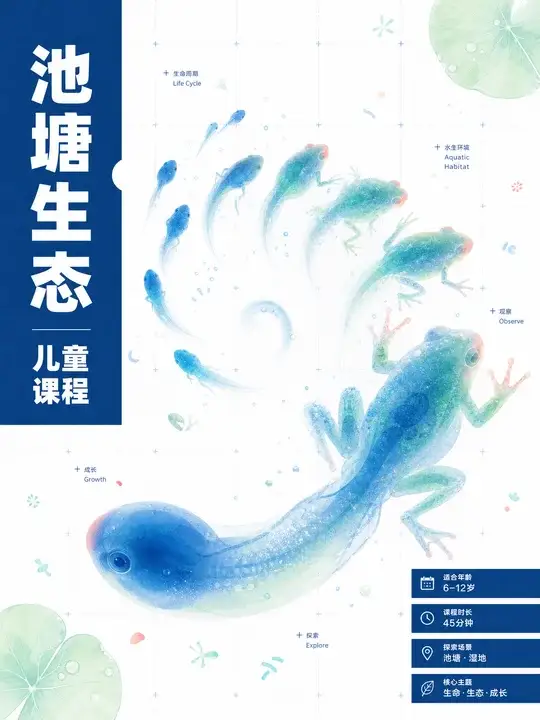 池塘生态课程