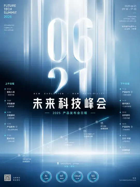 科技发布日程