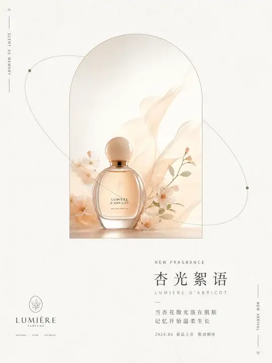 香氛新品发布卡