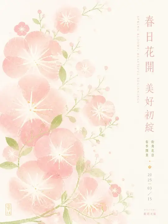 春季花店开业