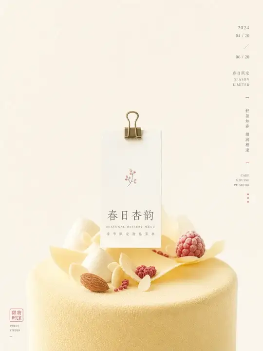 甜品菜单