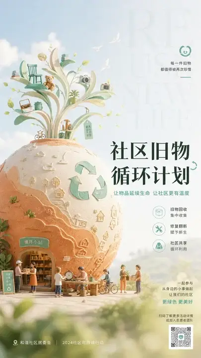 社区旧物循环计划