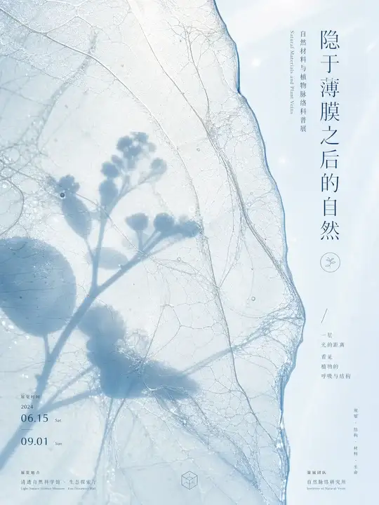 自然科普展览海报