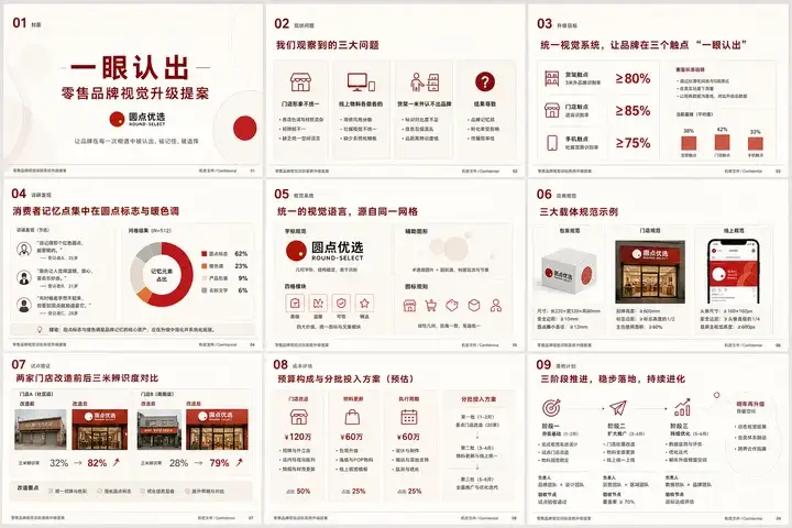 零售品牌视觉升级提案