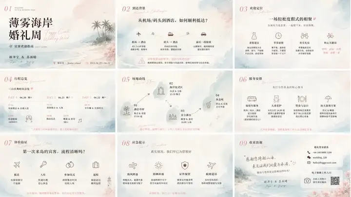 海岛目的地婚礼宾客指南