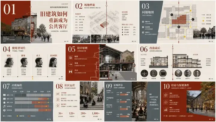 城市旧建筑更新案例研究