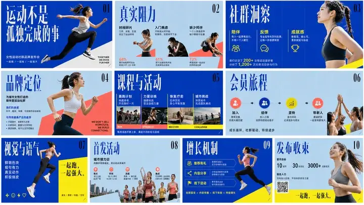 女性运动社群品牌发布会