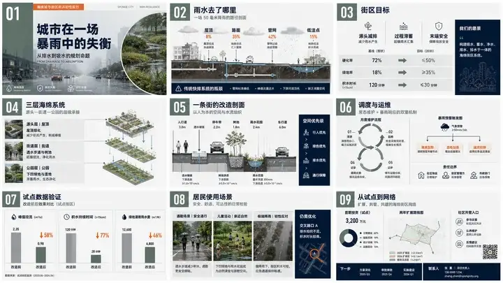 城市雨洪韧性规划