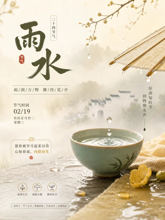 节气晨雾民俗物件 AI 绘画风格样图，第 4 张