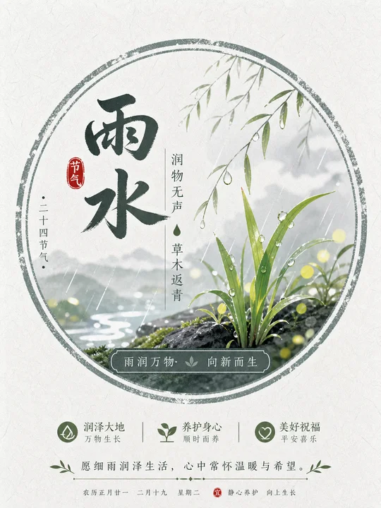 节气蝉鸣圆形章印 AI 绘画风格样图，第 4 张
