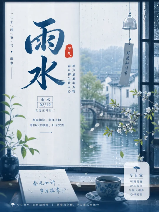 节气蝉鸣窗景叙事 AI 绘画风格样图，第 4 张